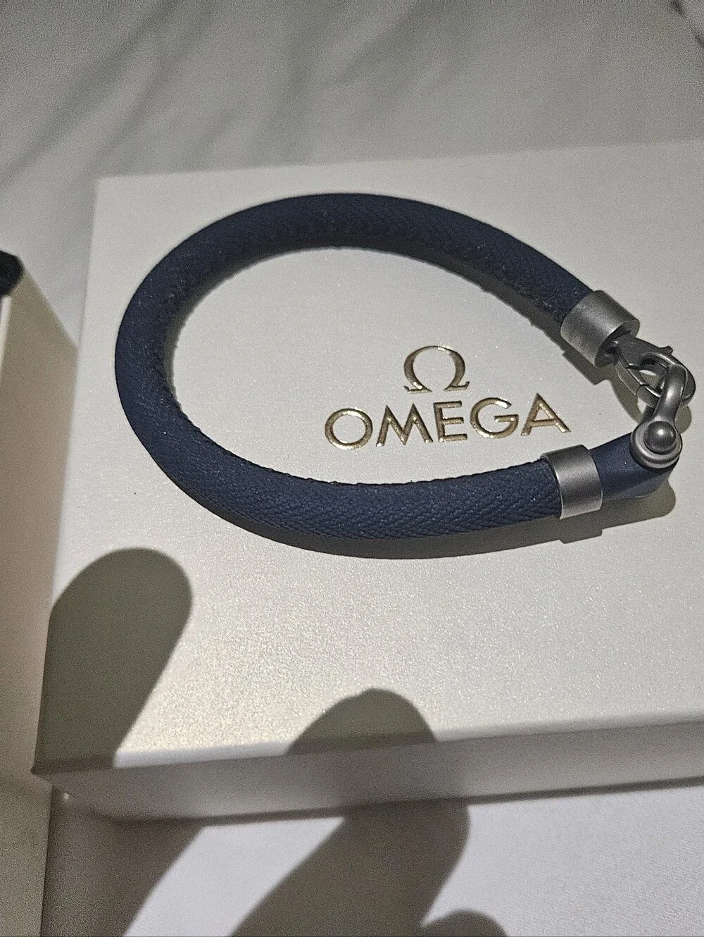 omega aqua sailing bracelet titanium men